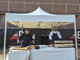 Vue de l'autre activité culinaire de BdN Event 2025