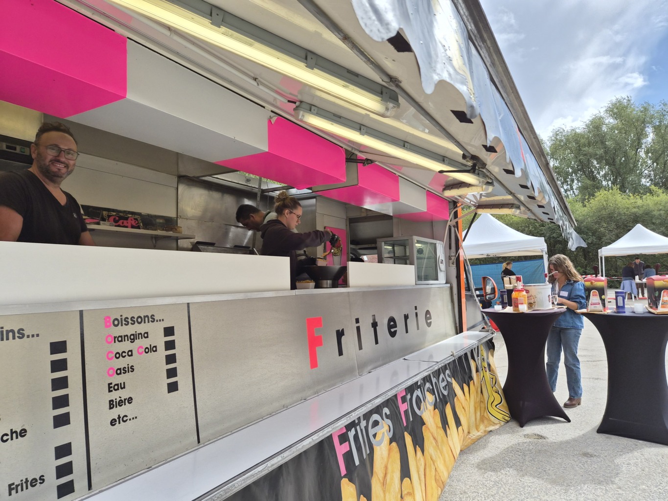 Foodtruck Friterie de BdN Event 2025