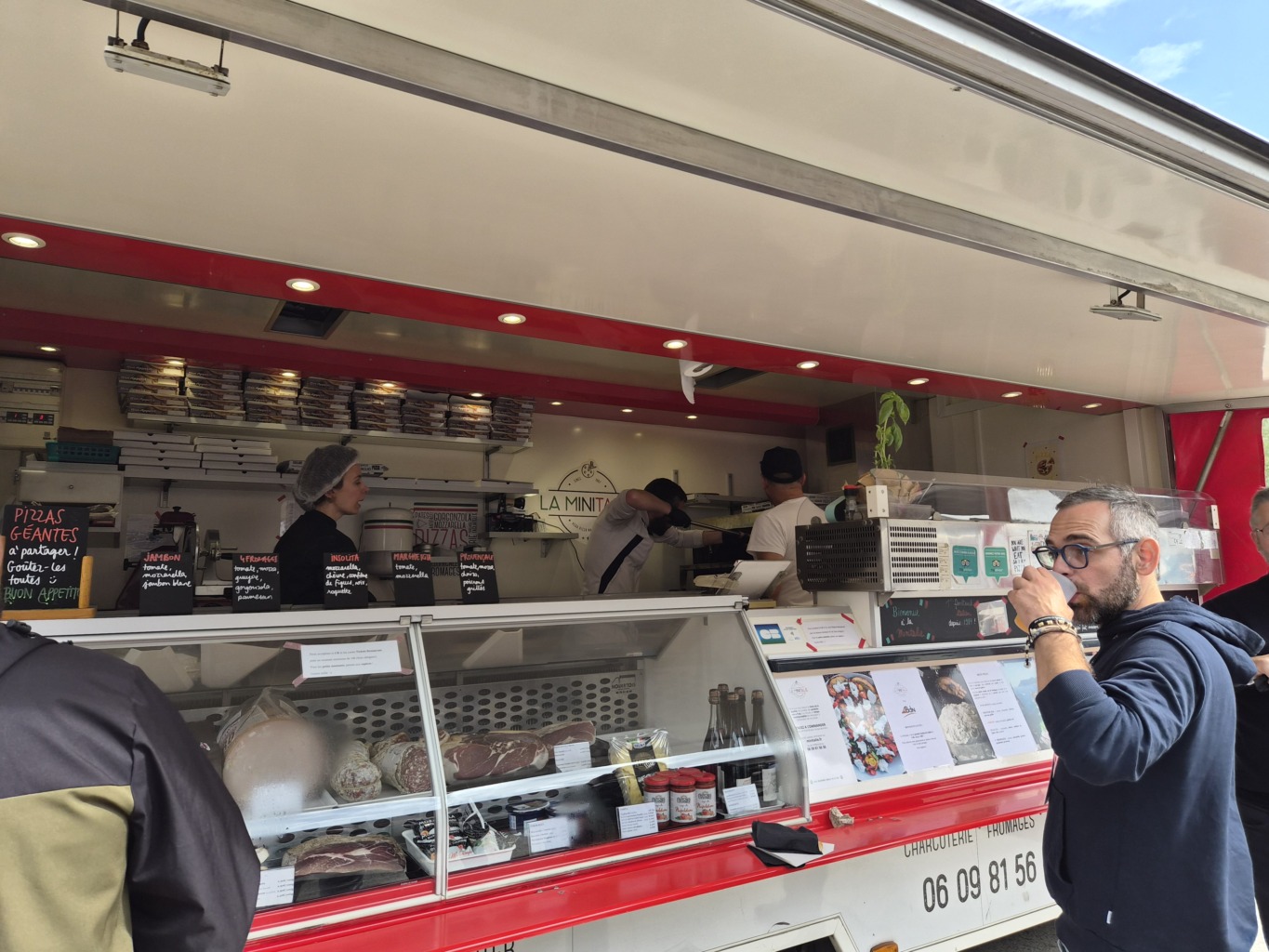 Foodtruck de pizza de BdN Event 2025